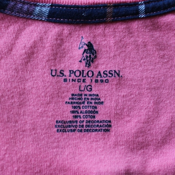 U.S. Polo Assn. Woman's Pink Tank Top - Picture 5 of 6